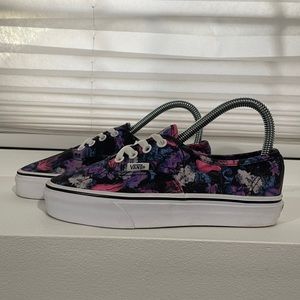 Women’s Vans Authentic Flower Brush Strokes
